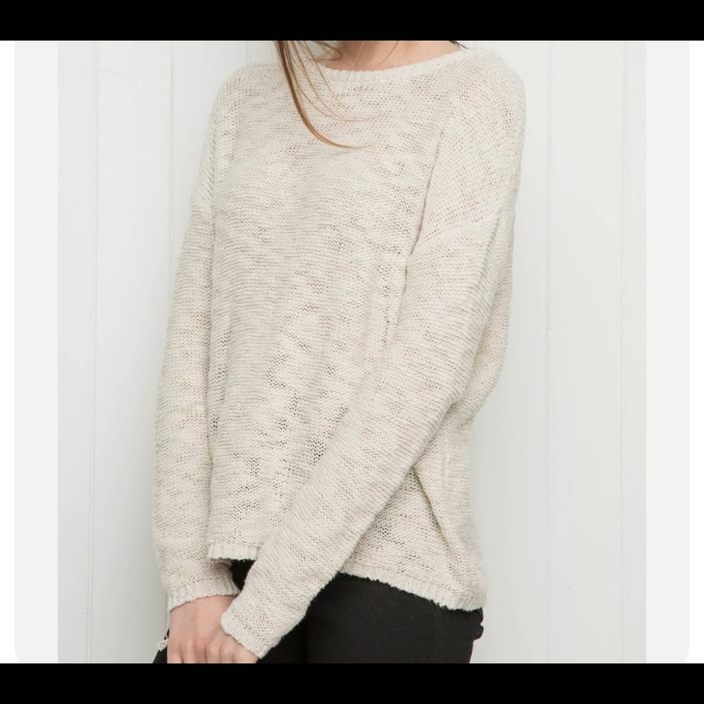 Brandy Melville Janessa cream sweater